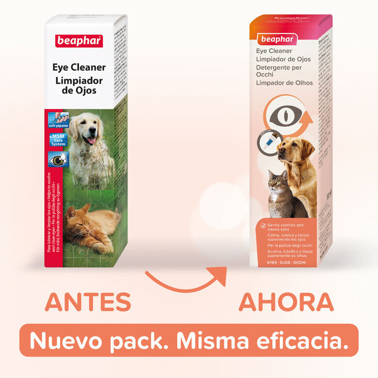 Beaphar Limpiador de Ojos para perros y gatos, , large image number null